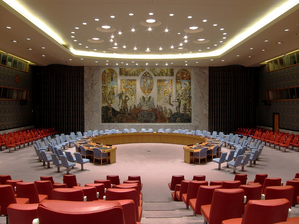 salle réunion conseil sécurité ONU