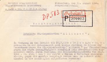 Der Fall des Netzwerks « Alliance »