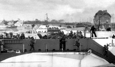 The Landing Beaches, Normandy 1944