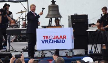 The Netherlands commemorate the 75th anniversary of their liberation 