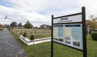 The Cernay national cemetery