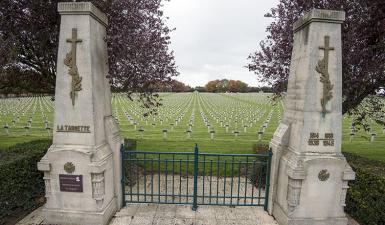 La Targette national necropolis of Neuville-Saint-Vaast