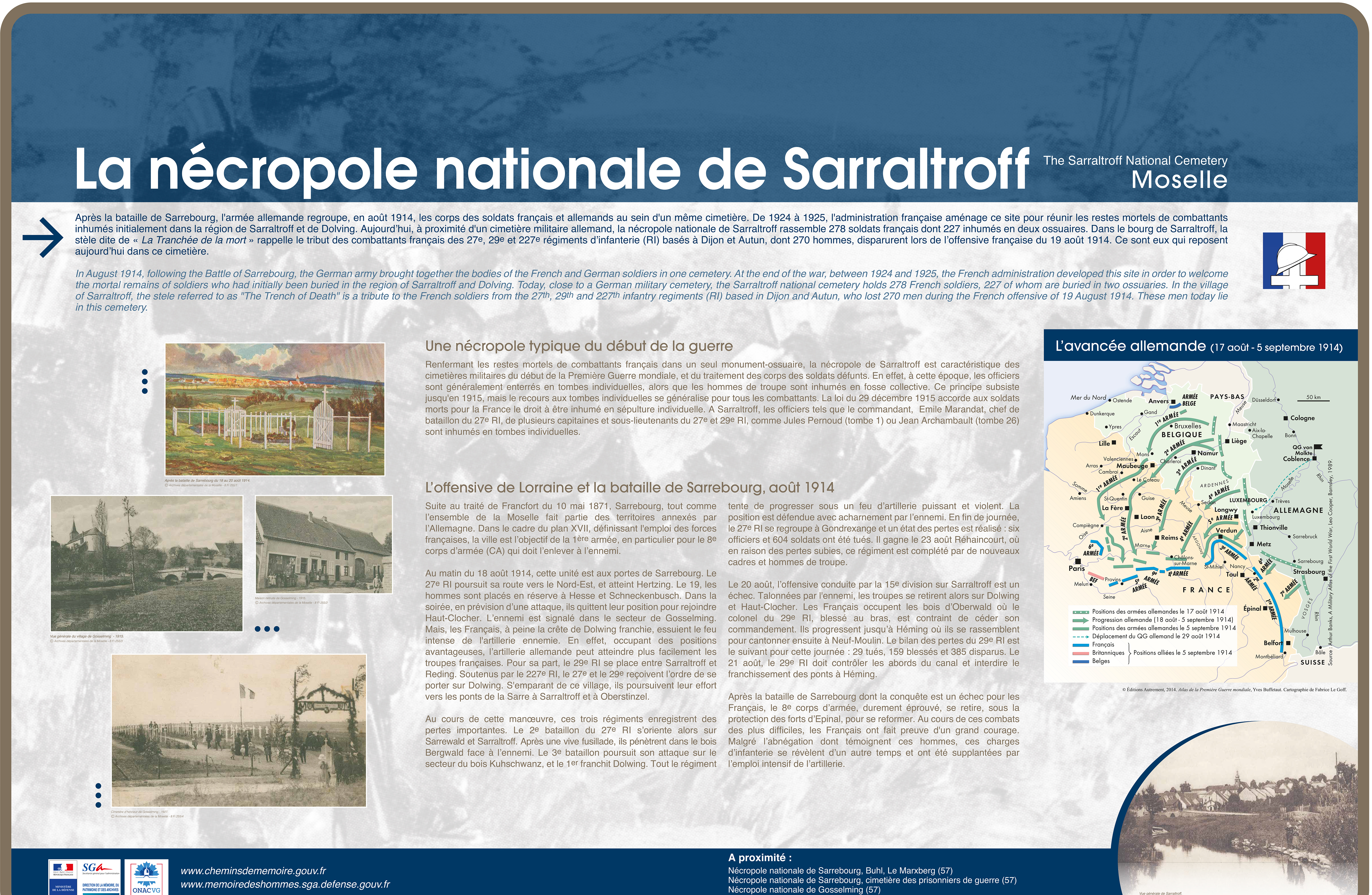 La Nécropole Nationale De Sarraltroff