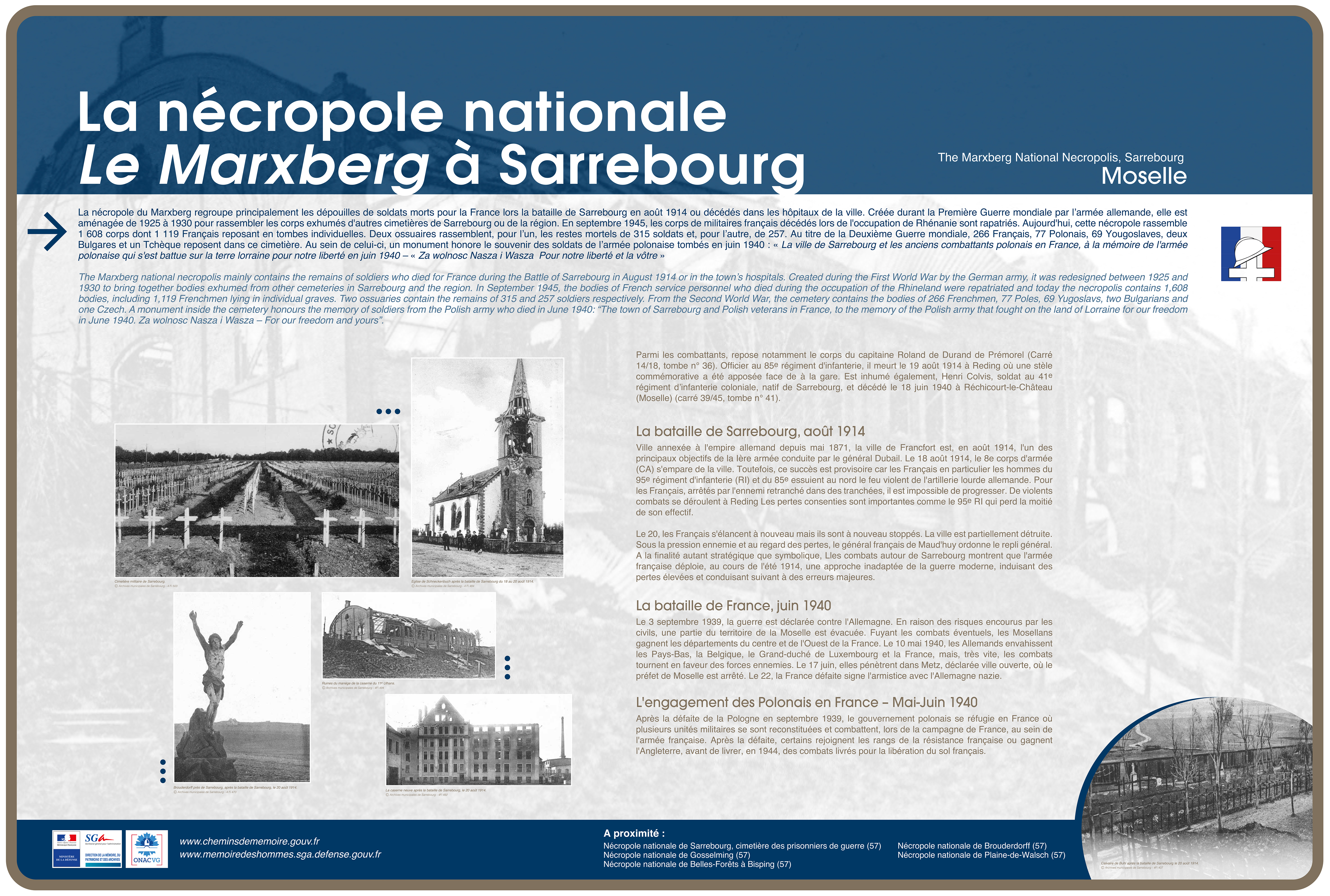 La Nécropole Nationale Le Marxberg