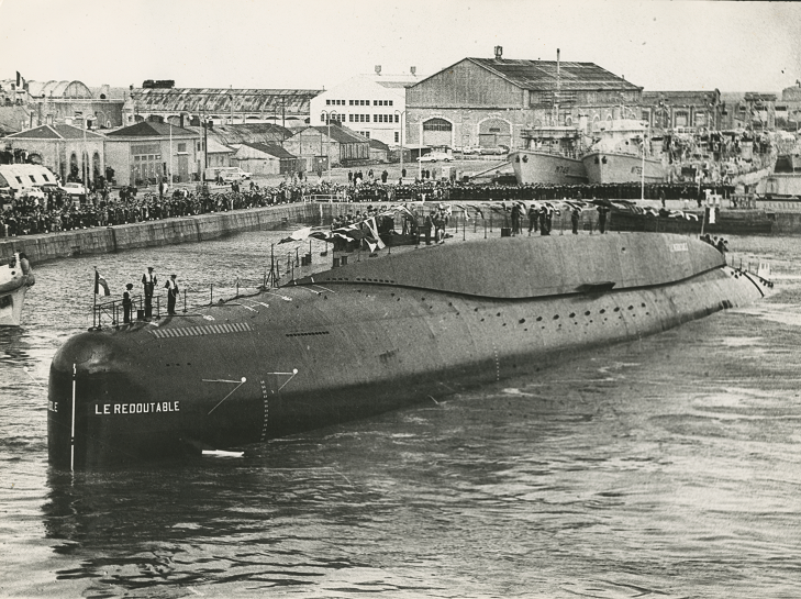 29 mars 1967 : lancement du sous-marin Le Redoutable | Chemins de mémoire