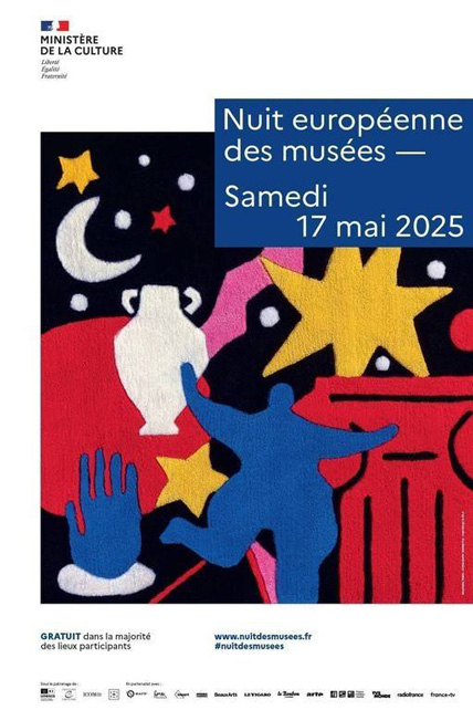 Affiche nuit européenne des musées