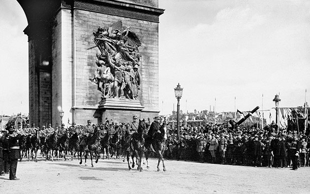 fête victoire Joffre et Foch 1919