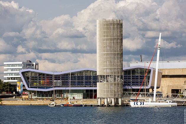 Base sous-marine de Lorient reconvertie. © S. Bourcier