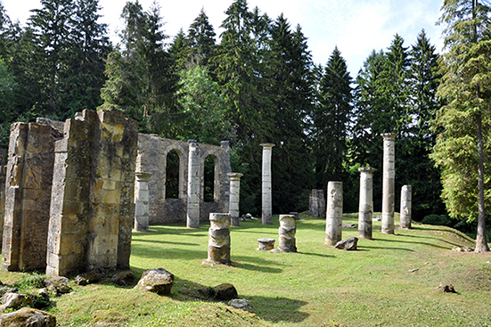 Ornes, vestiges de l’église : une valeur symbolique des "sacrifiés pour Verdun", 2018. © D. Jacquemot