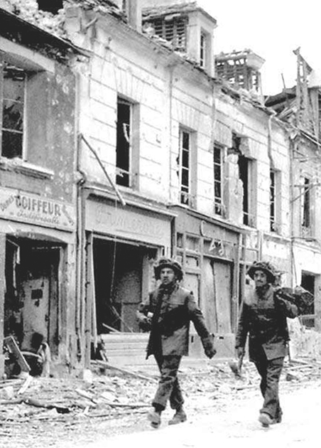 Canadiens Caen juillet 1944