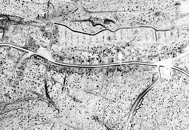 Ornes, un village martyr sous l’oeil du laser. Mission Lidar forêt domaniale de Verdun