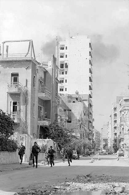 1982 : l’armée française au Liban. © F-X. Roch/ECPAD/Défense