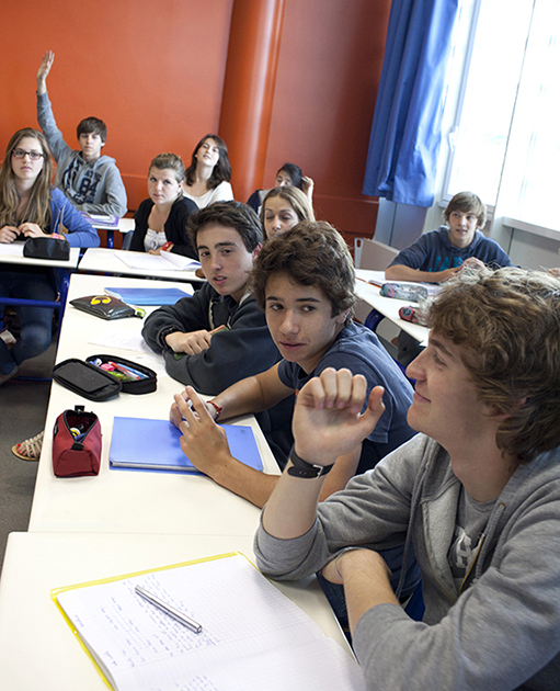 classe de lycée