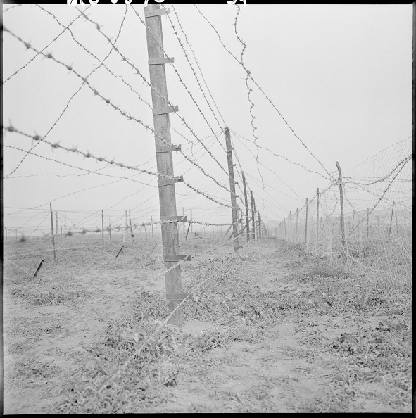 Barrage électrifié de la ligne Morice.