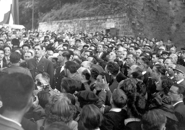 Cérémonie du 18 juin 1946