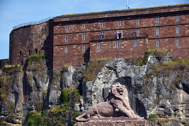 Citadelle de Belfort_Lion de Bartholdi en 2019