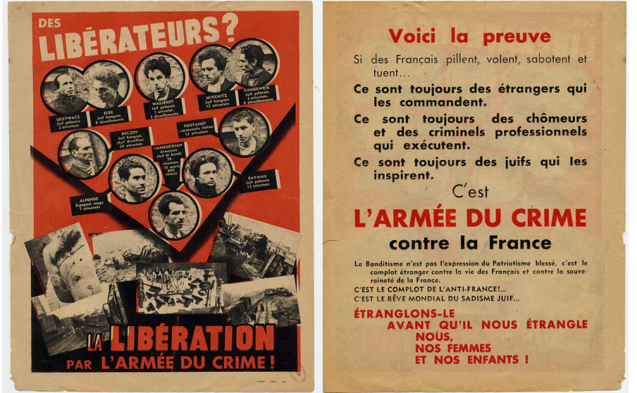tract affiche rouge