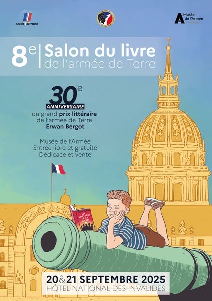 Salon du livre de l’armée de Terre JEP 2025 MA