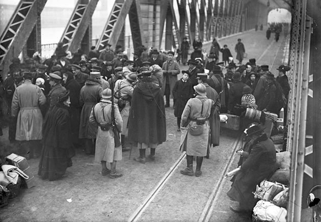 Le retour, par le pont de Kehl