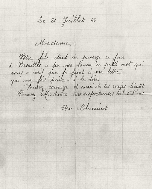 lettre cheminot