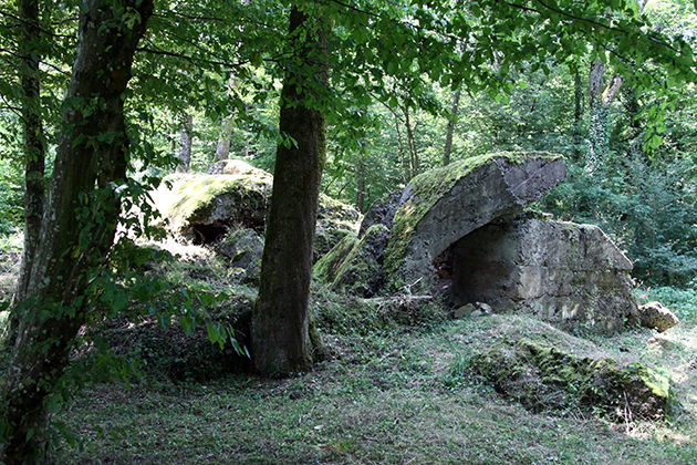 sentier des bunkers