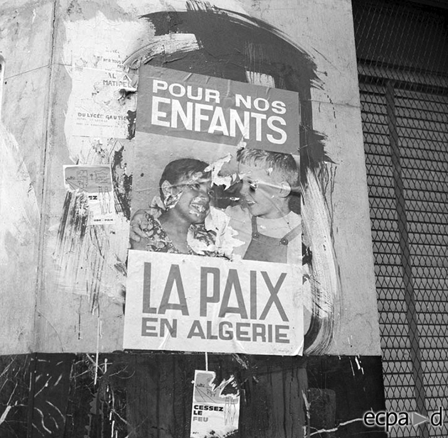 affiche Alger mars 1962