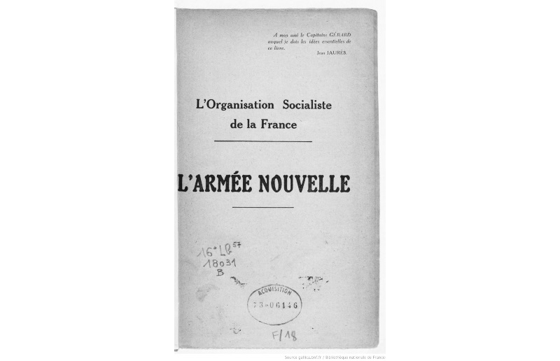 armée nouvelle