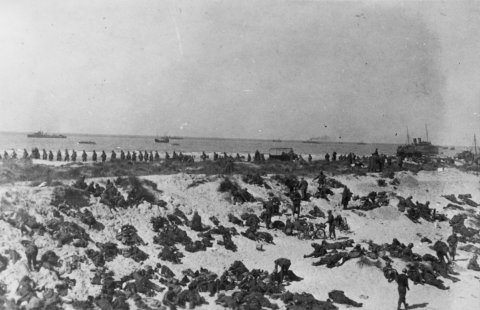 Bray-Dunes – Zuydcoote, camp des Français. Source : SHD