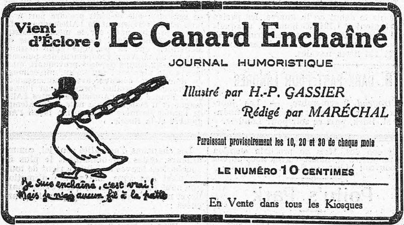 publicité Canard