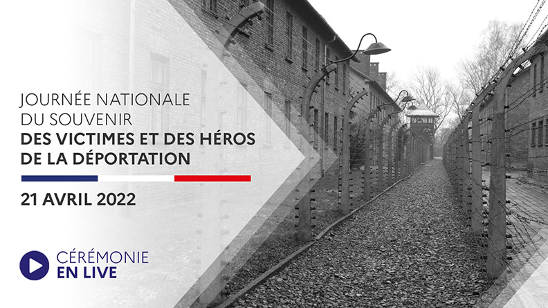 commémoration 21 avril Déportation