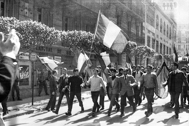 manifestants européens