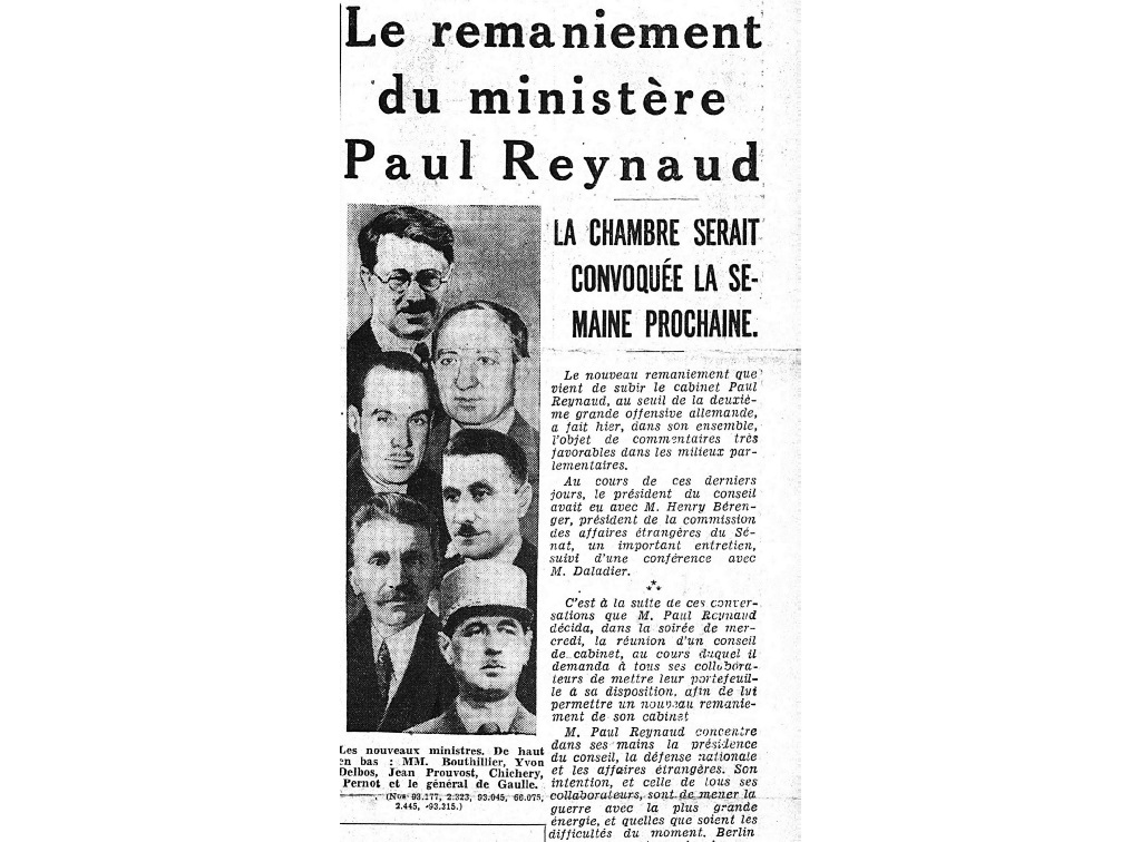 ministère Reynaud