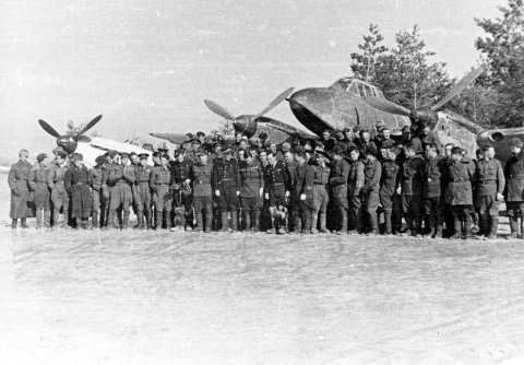 Polotniani-Zavod, premier terrain de guerre du "Normandie", 22 mars 1943