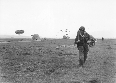renfort parachutiste 1954
