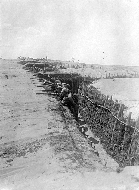 soldats allemands Russie 1915