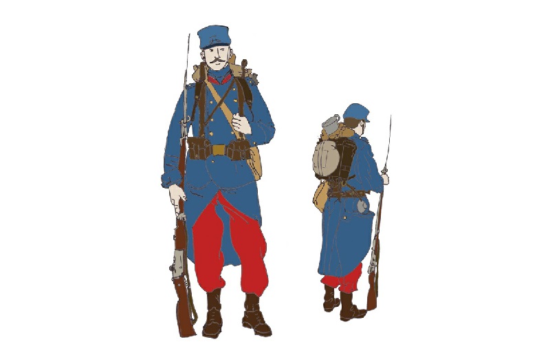 uniforme français 1914