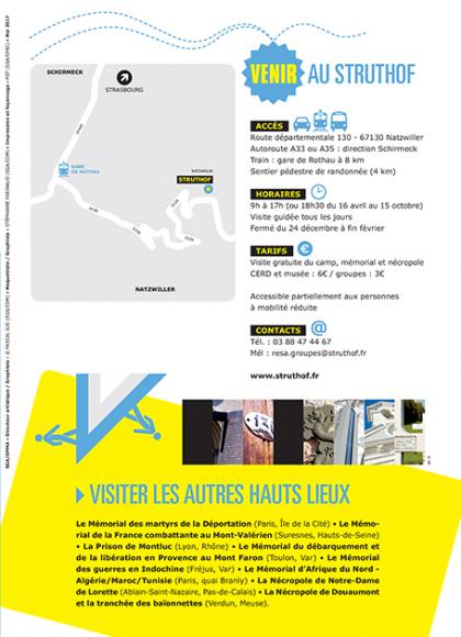 Venir au Struthof © SGA/COM Venir au Struthof