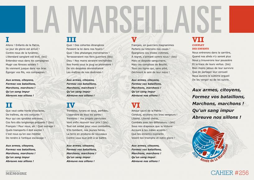 La Marseillaise © SGA/COM La Marseillaise