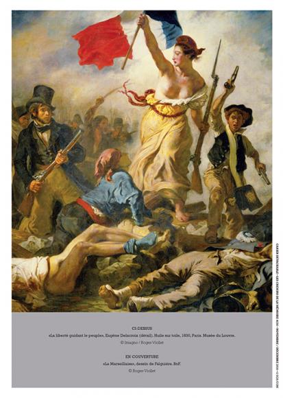 La liberté guidant le peuple, Eugène Delacroix (détail). Huile sur toile, 1830, Paris. Musée du Louvre