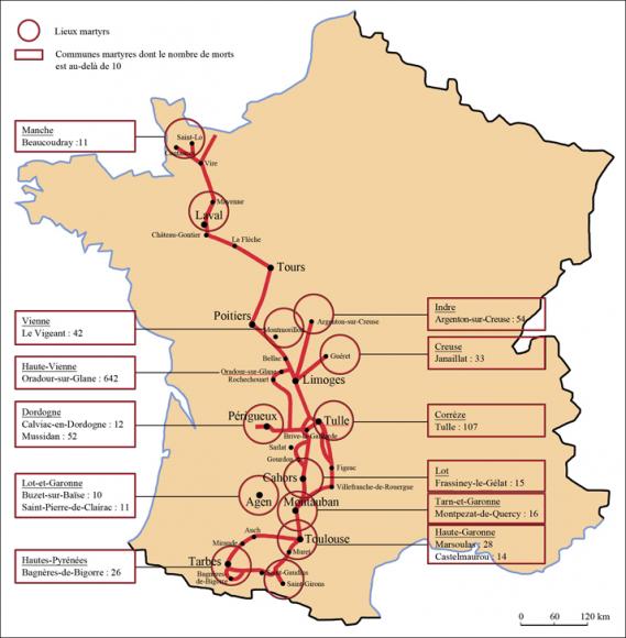 par route de la division 