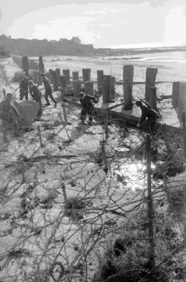 Les défenses côtières sur les plages de 