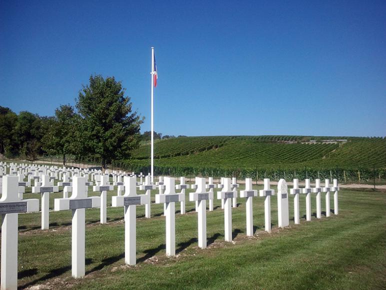 Le cimetière national de Villers-Marmery (Marne)