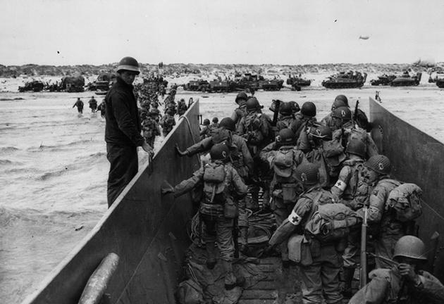 Débarquement de troupes américaines en Normandie, 9 juin 1944
