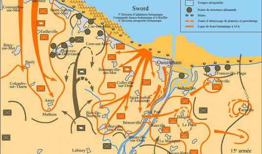 Le débarquement et la journée du 6 juin 1944 à Sword Beach