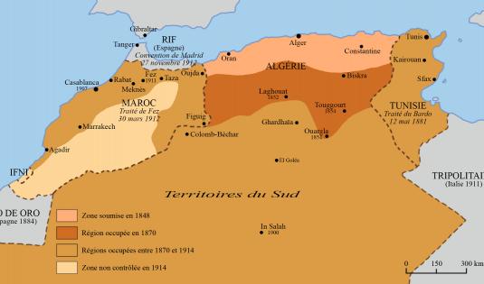 L’expansion française en Afrique du Nord