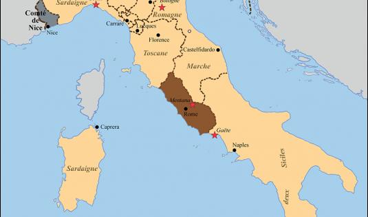 La formation de l’unité italienne de 1861 à 1870