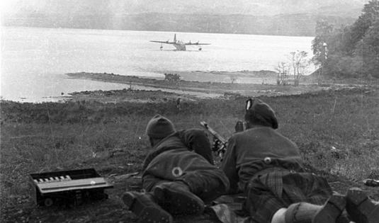 Les hommes du commandant Kieffer à l’entraînement en Ecosse