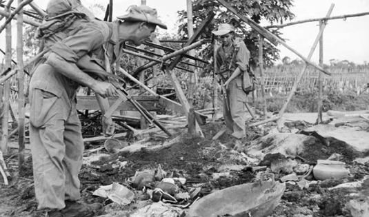 Opération dans les Giongs, avec le 22e bataillon de tirailleurs algériens