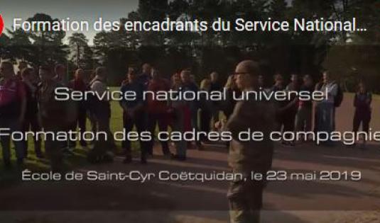 Formation des encadrants du Service National Universel à Coëtquidan