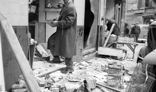 Les explosions de plastic à Alger après la nuit du 4 au 5 mars 1962